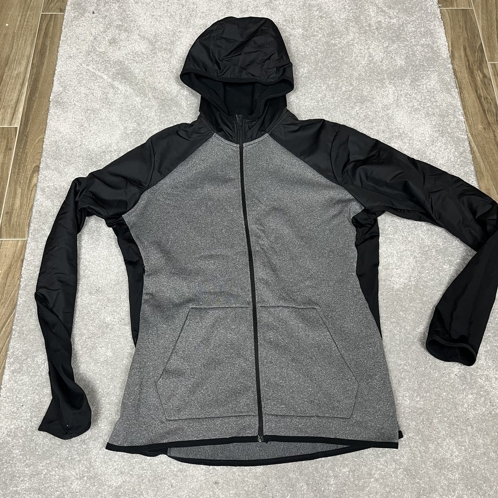 Nike Black and Gray Windbreaker Jacket